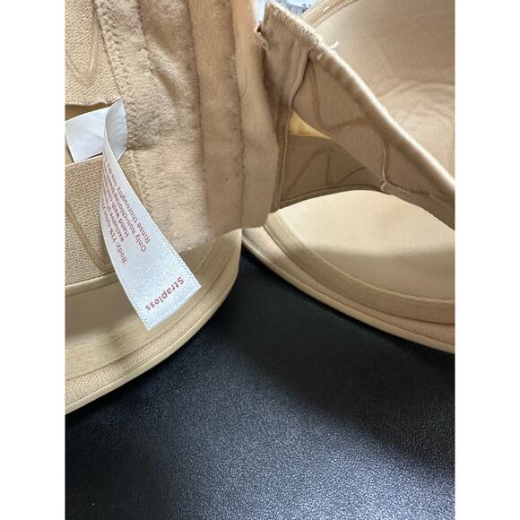 Cacique Strapless Bra Women Size 44F Nude Underwire Lift Garmet - Picture 7 of 7